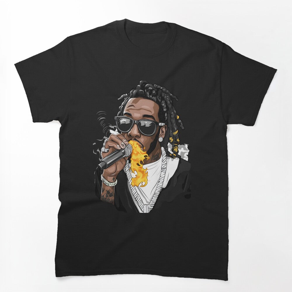 Fire Spitting Rapper Shirt