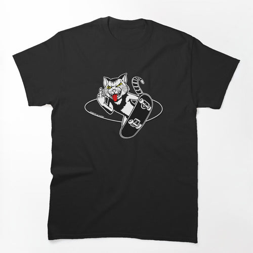Skate Flip Cat Shirt