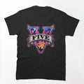 Vice Cats Five Logo - Retro Neon Miami Synthwave Shirt
