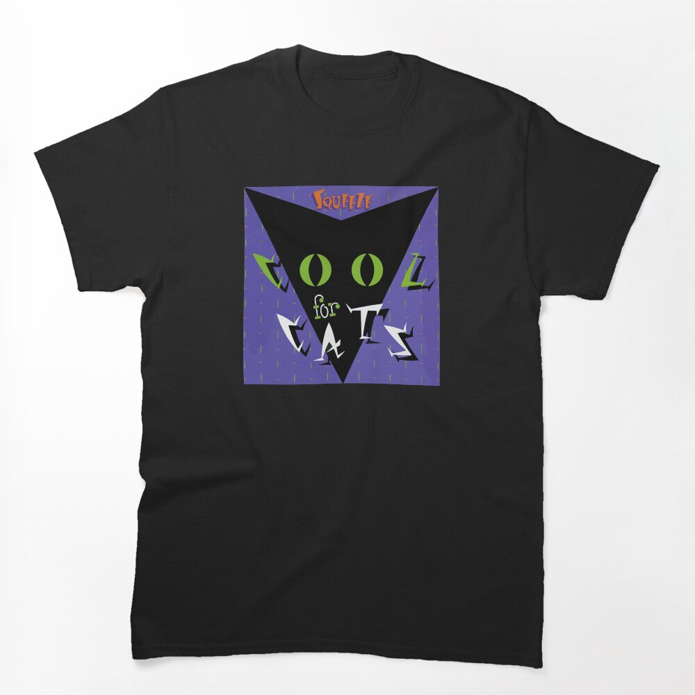 Squeeze Cool For Cats Cool Cats Purple Green Shirt