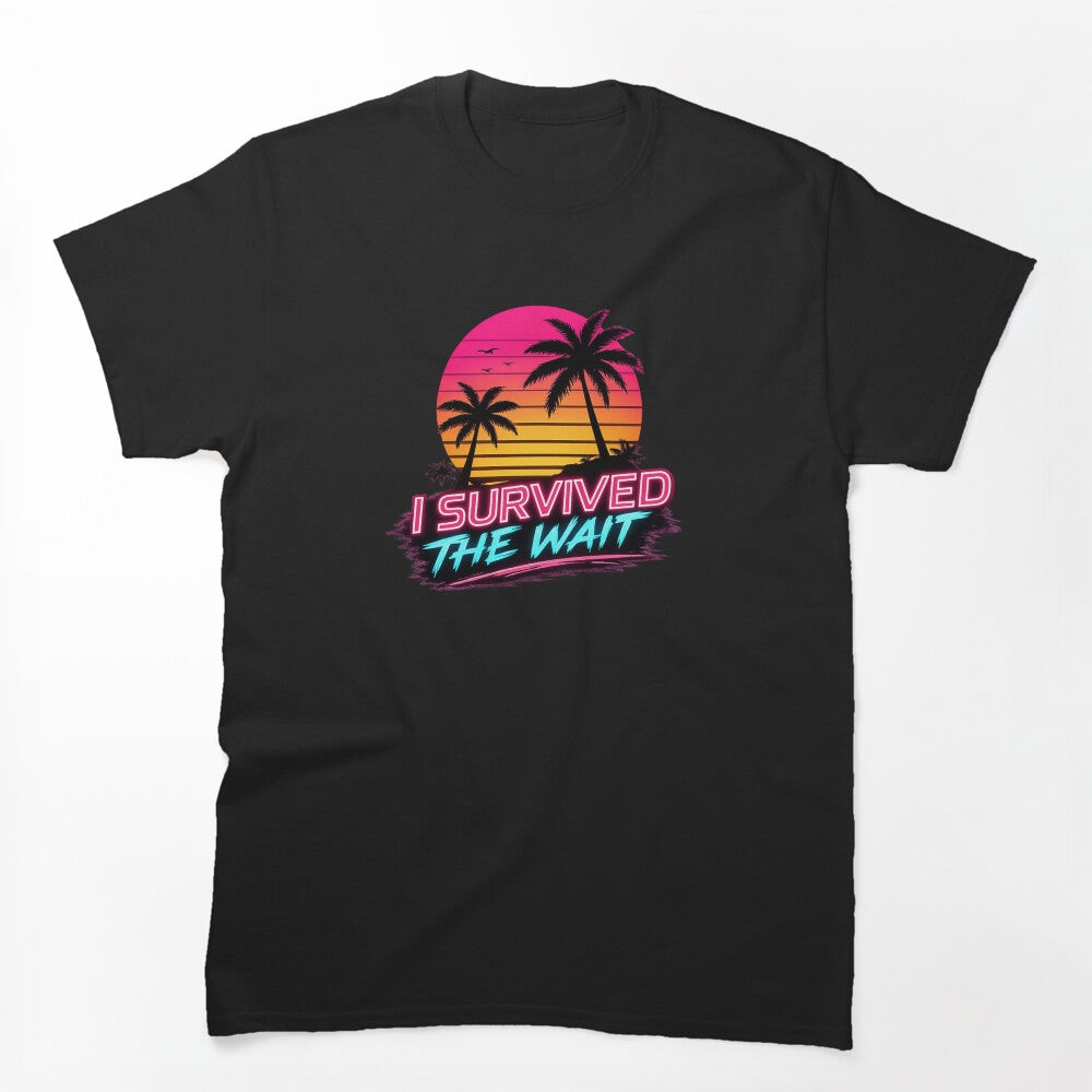I Survived The Wait Retro Gamer Shirt