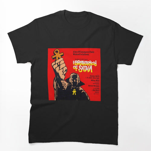 BROTHERHOOD OF SATAN 1971 HORROR MOVIE! Shirt