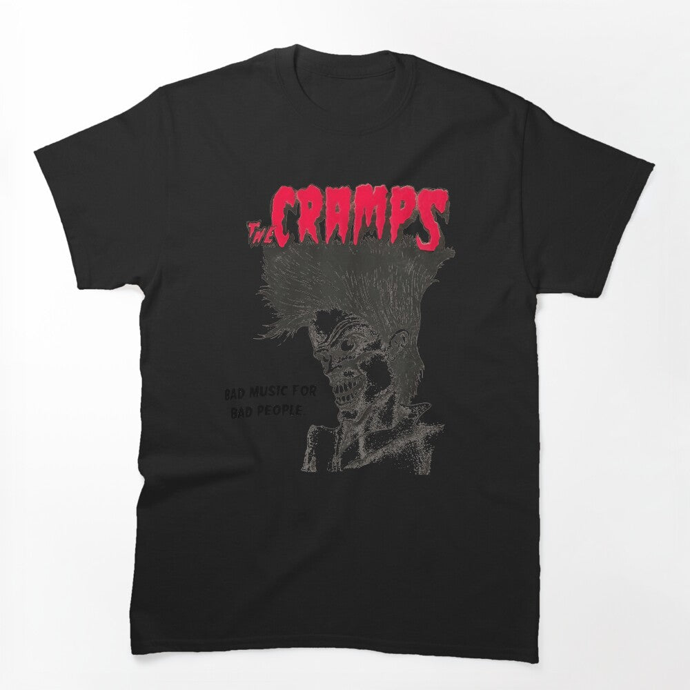 The Cramps Horror Punk Bad Music Bad People Shirt