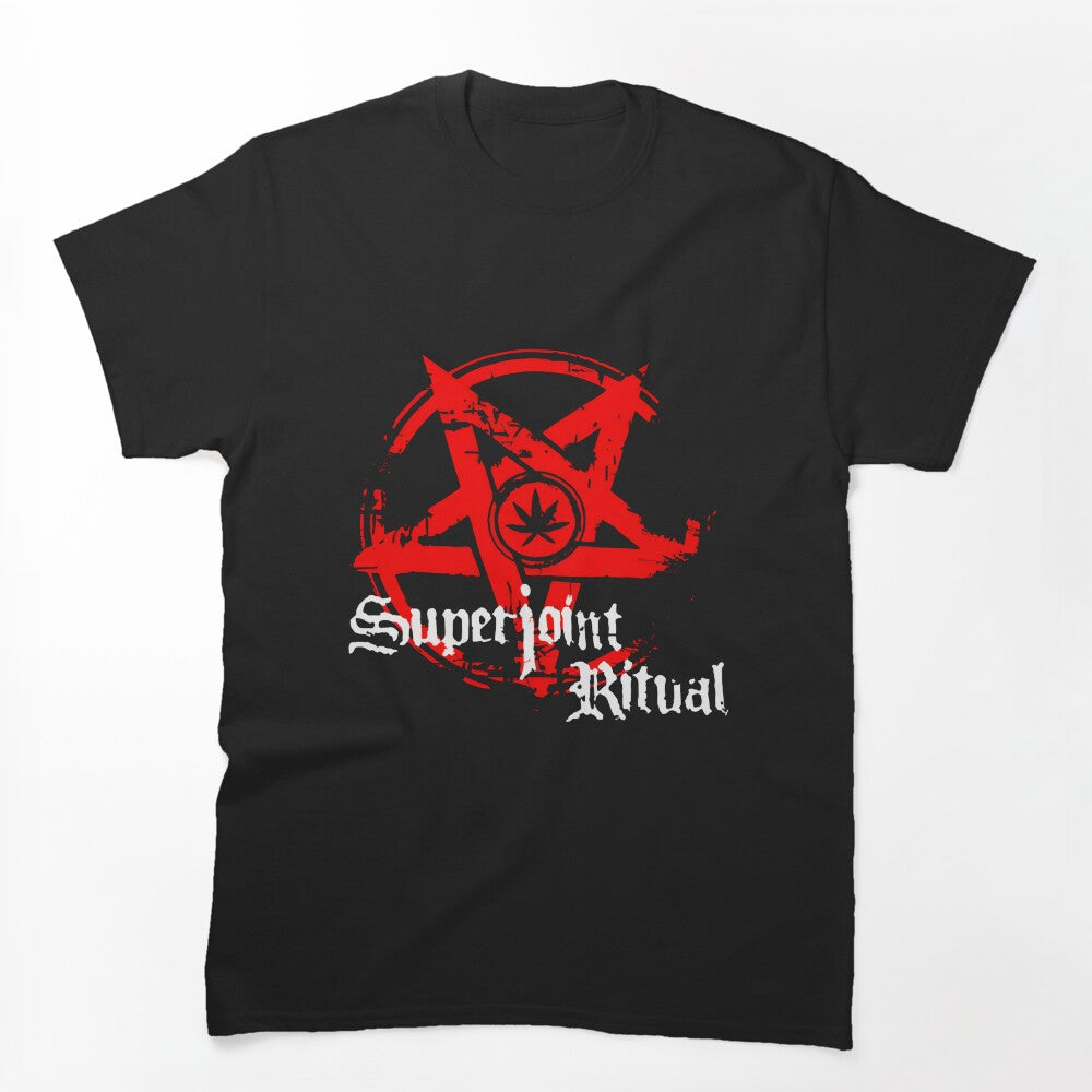 Superjoints Ritual Band Logo Red Shirt