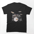 Drums Music Bass Musician Jazz Instruments Trumpet Shirt
