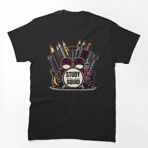 Study Squad Drum Kit Shirt