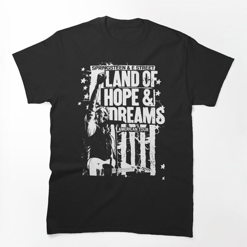 Bruce Springsteen Land Of Hope & Dreams Tour 2 Sided Shirt