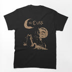 The Cure Cat Moon 90S Alt Indie Rock Band Shirt