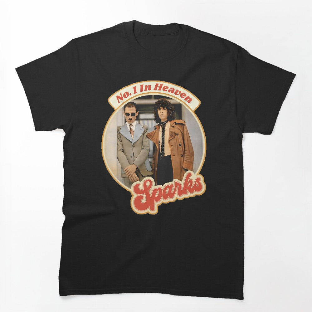Two Men Duo In Oval Frame Shirt
