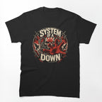Red Hand System Of Down Emblem Shirt