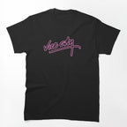 Neon Script And Retro Elegance Vice City Typography Shirt