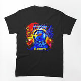 Colorful Sky Space Band Shirt
