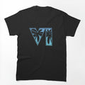 GTA 6 Grand Theft Auto 6 Vice City Logo Cool Blue Shirt