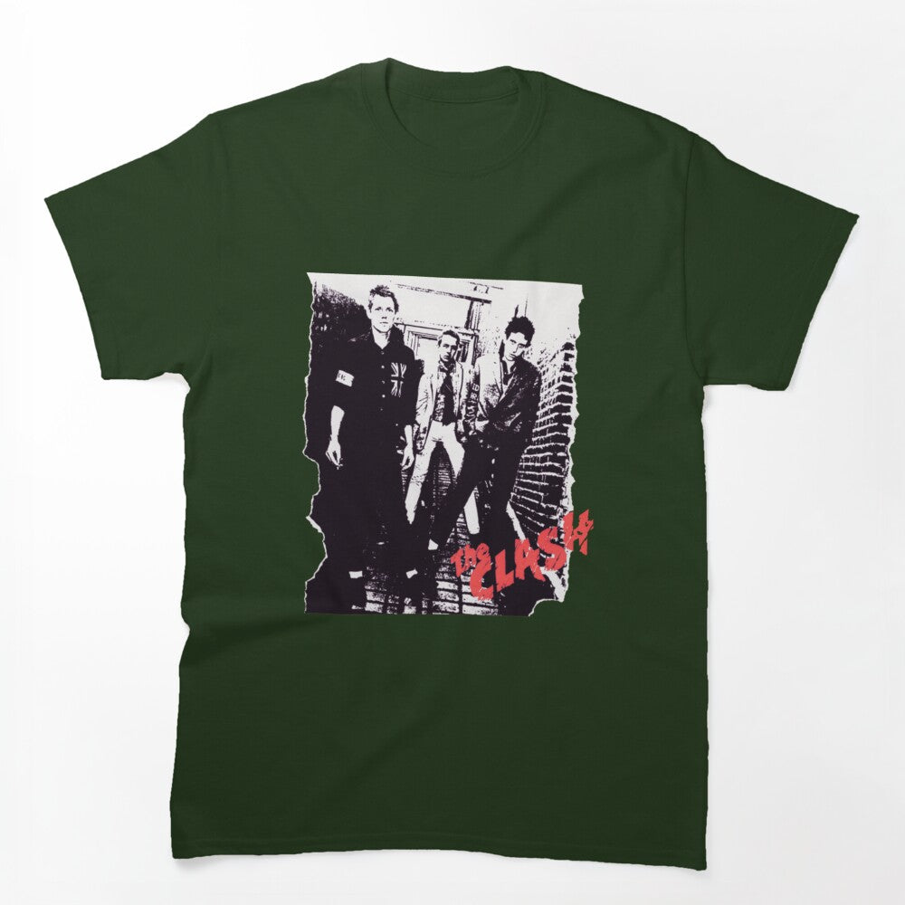 The Clash Vintage Punk Band Portrait Shirt