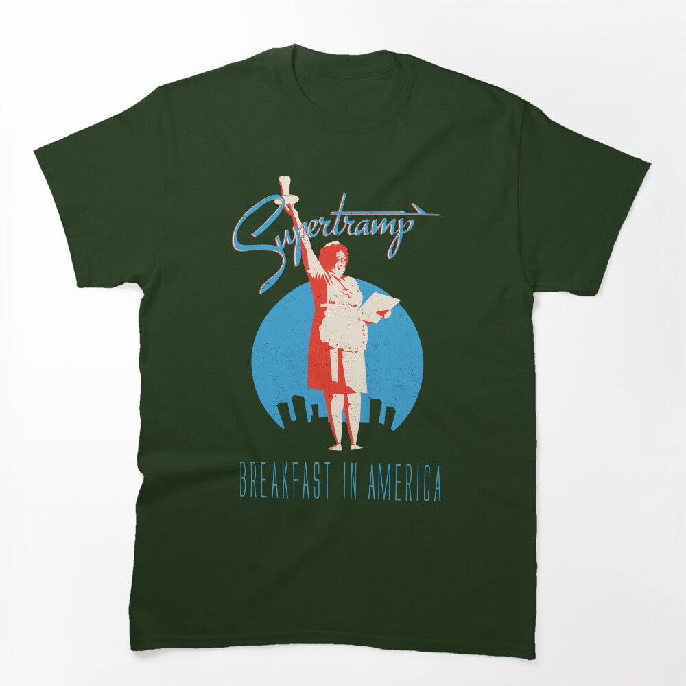 Supertramp Breakfast In America Clear Shirt