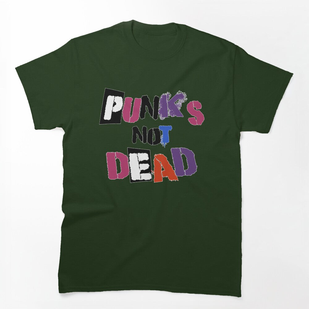 Punk's Not Dead Punk Rock Music Aesthetic Shirt