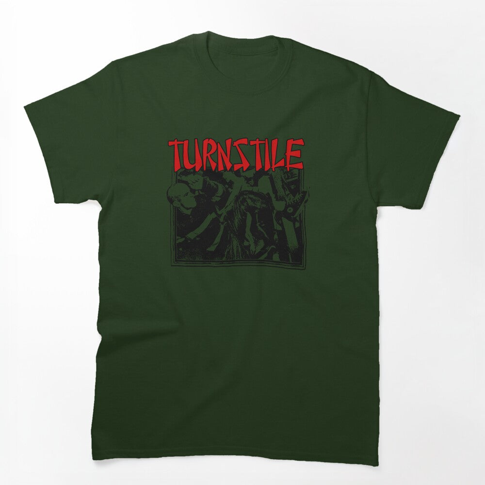 Grunge Style Hardcore Punk Band Shirt