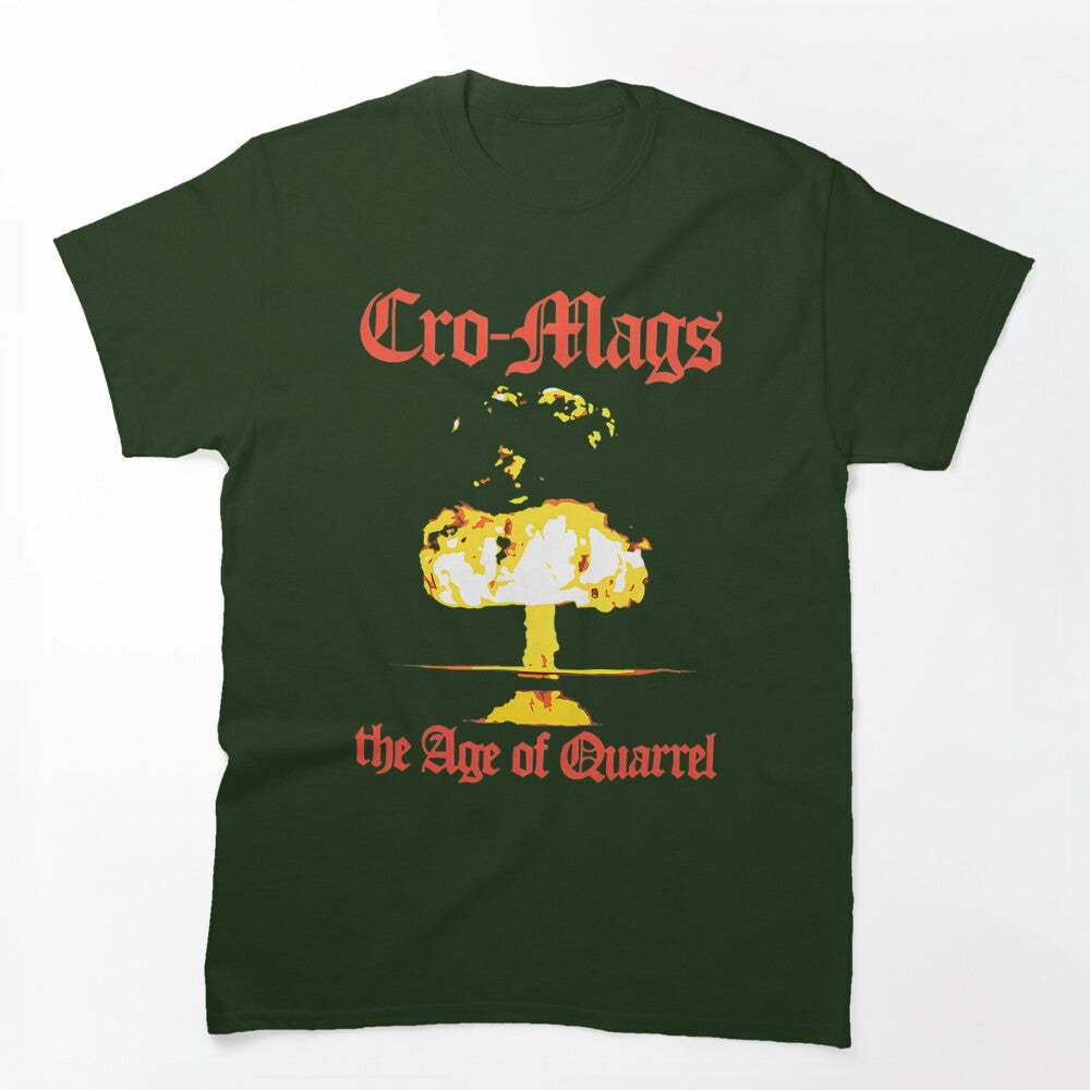 Cro-Mags Inspired The Age Of Quarrel Hardcore Punk Band Artwork Shirt