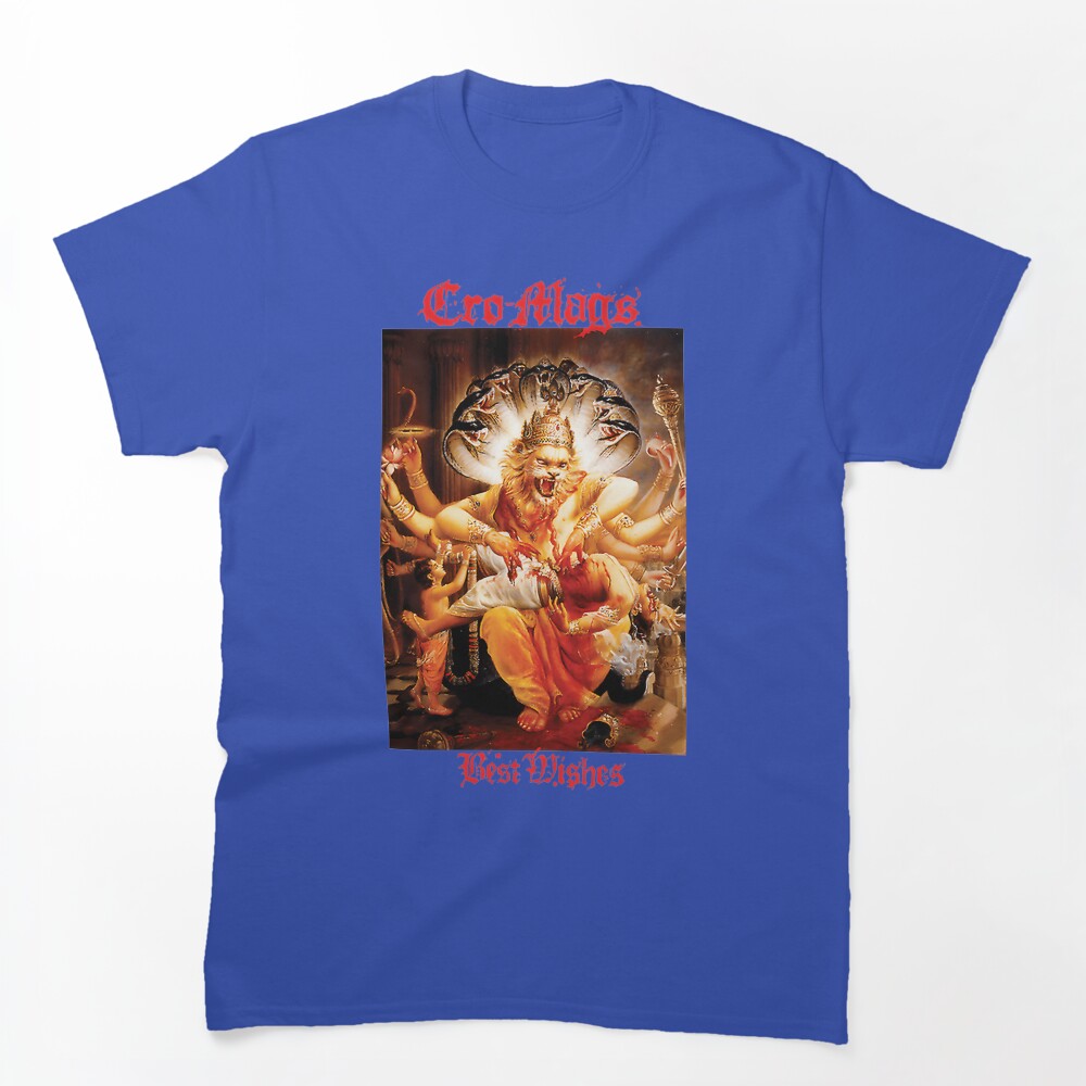 Cro Mags Best Wishes Vintage Hardcore Punk Band Graphic Design Shirt