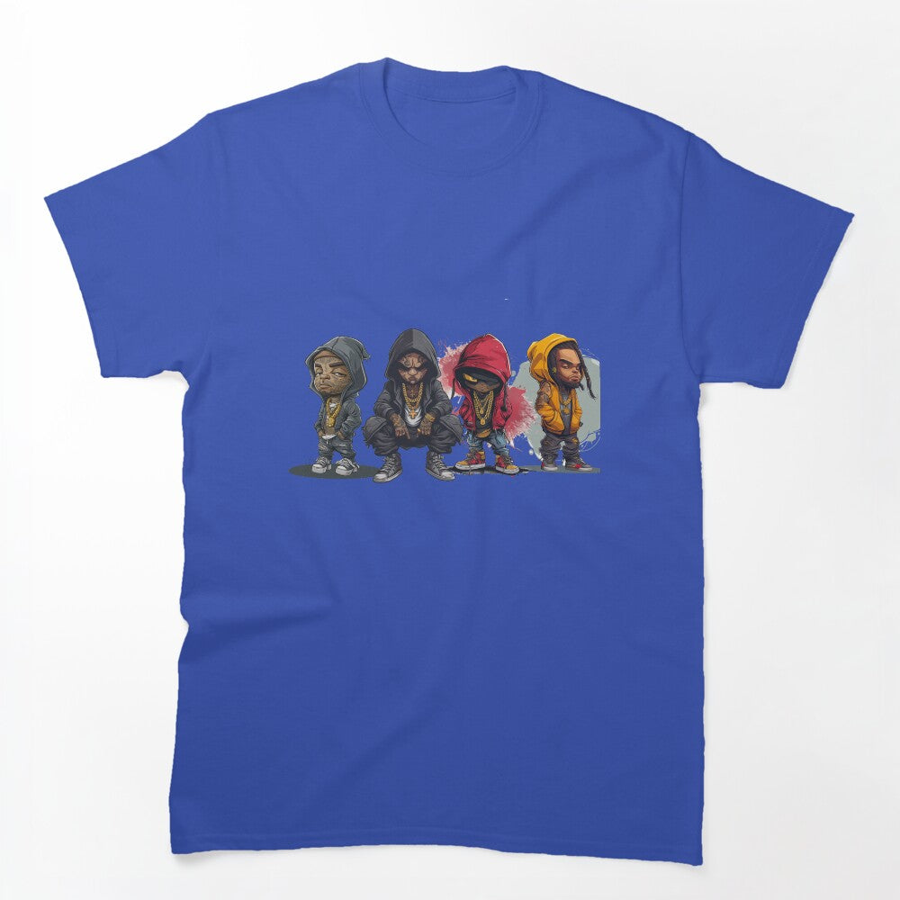 Tattooed Streetwear Artistic Portrayal Shirt