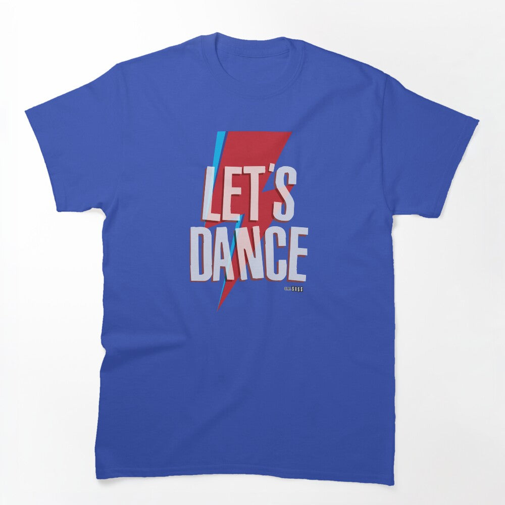 Let's Dance Lightning Bolt - Bowie Inspired Shirt