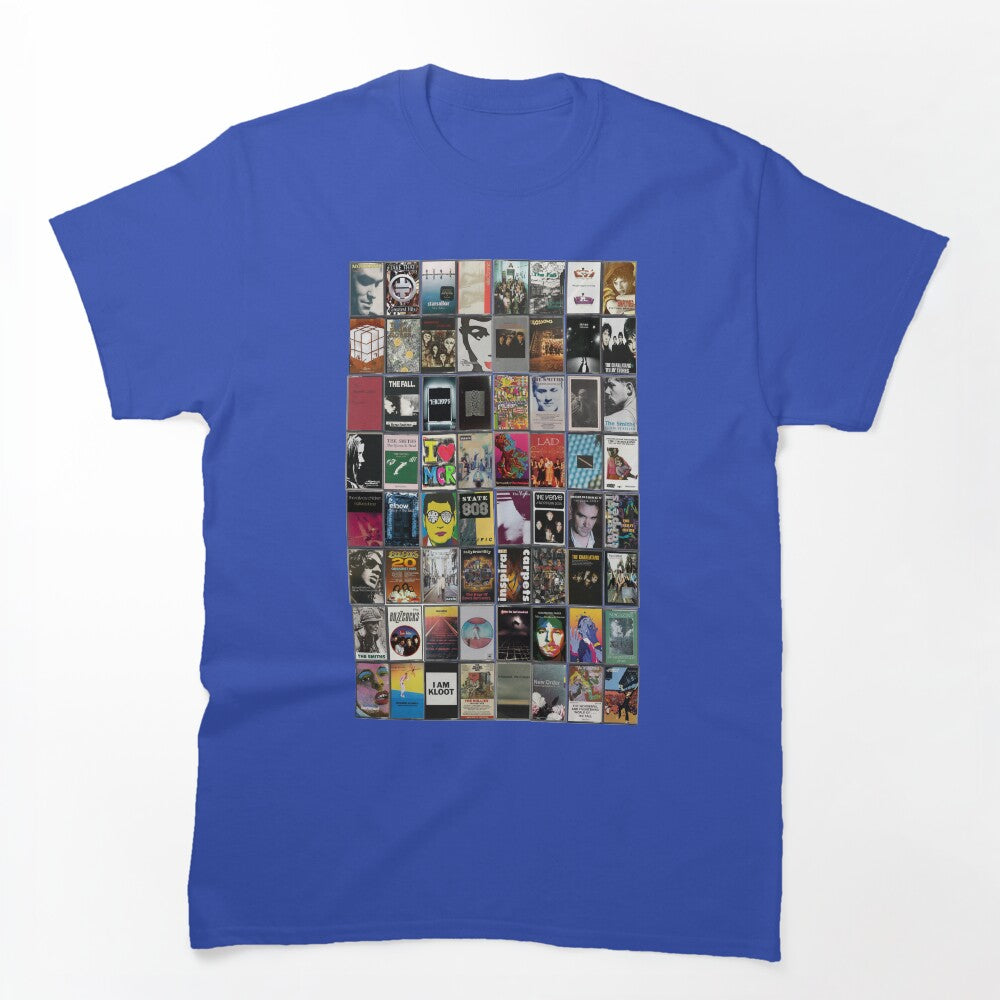 Manchester Music - Greatest Manchester Bands - Vintage Cassette Art Shirt