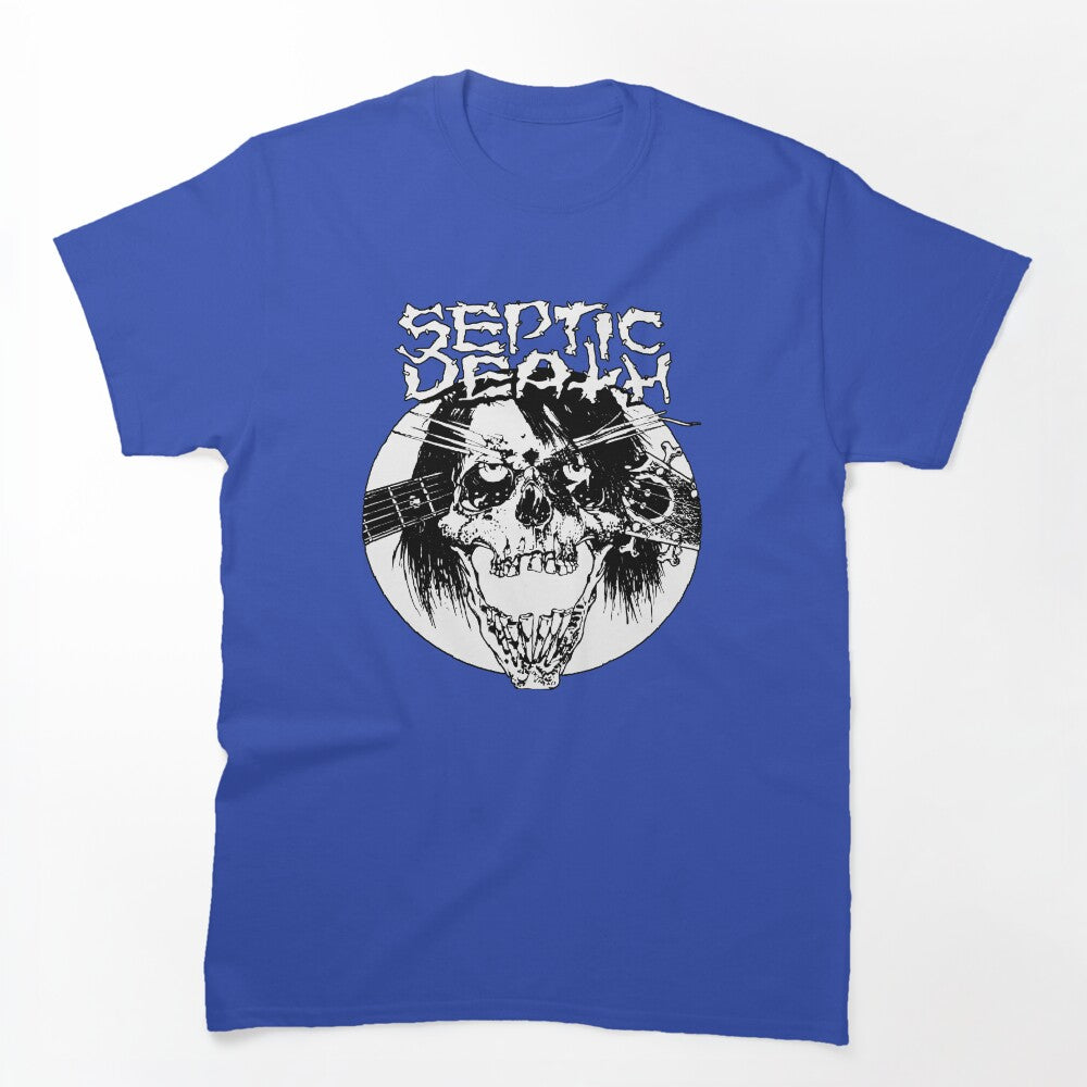 Pushead Septic Death Skull Screeching Deafness Shirt