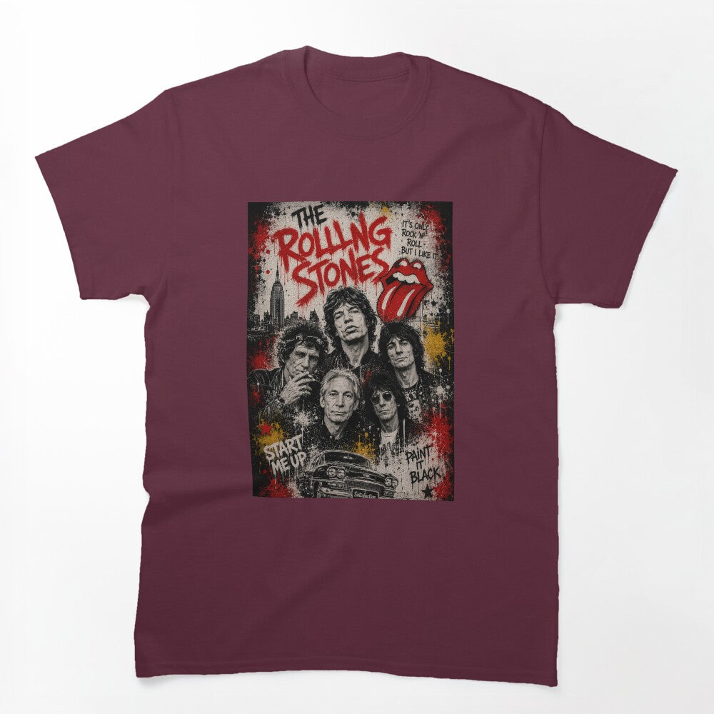 The Rolling Stones Street Art Shirt