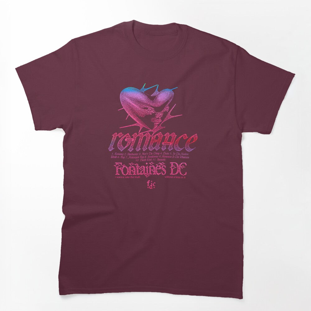 Romance Tracklist Black Shirt