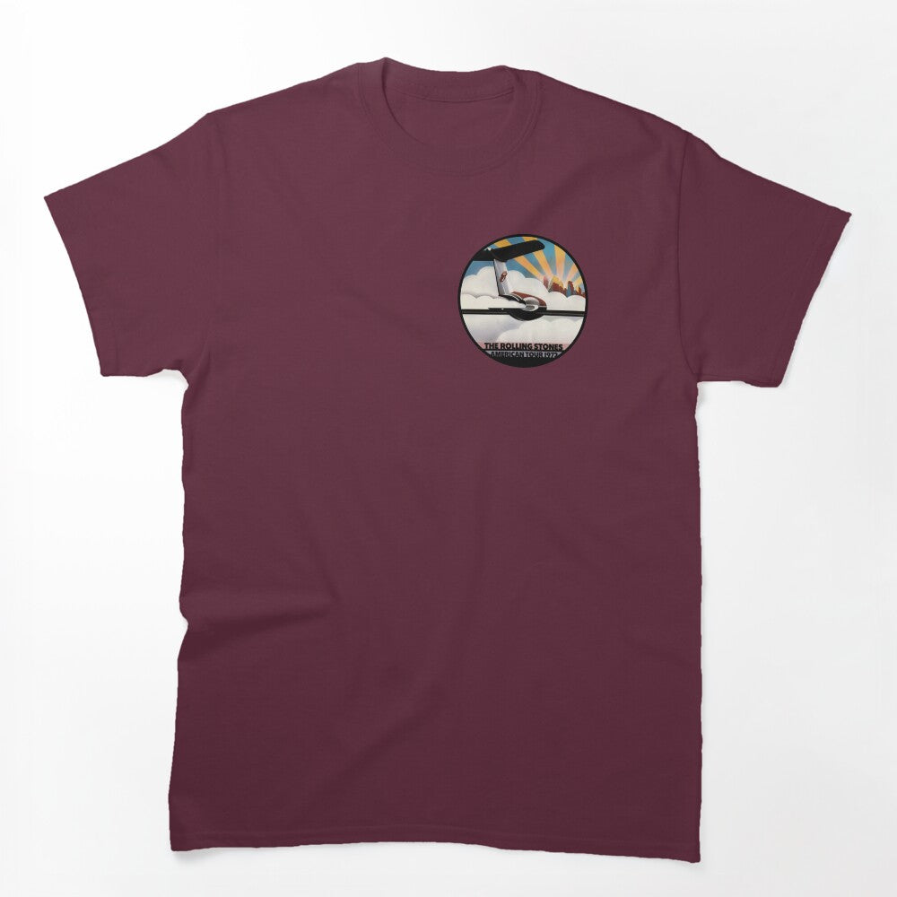 ROLLING STONES AMERICAN TOUR CONCERT FAN ART 1972 Shirt