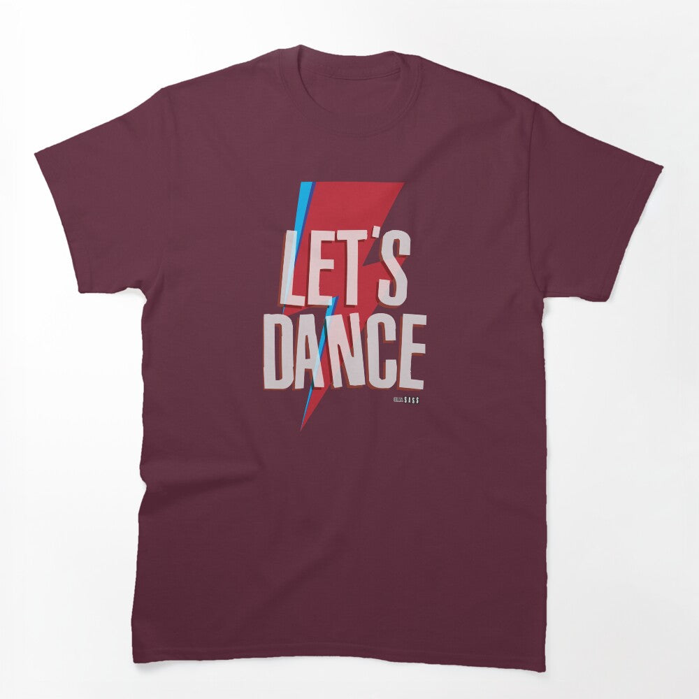 Let's Dance Lightning Bolt - Bowie Inspired Shirt