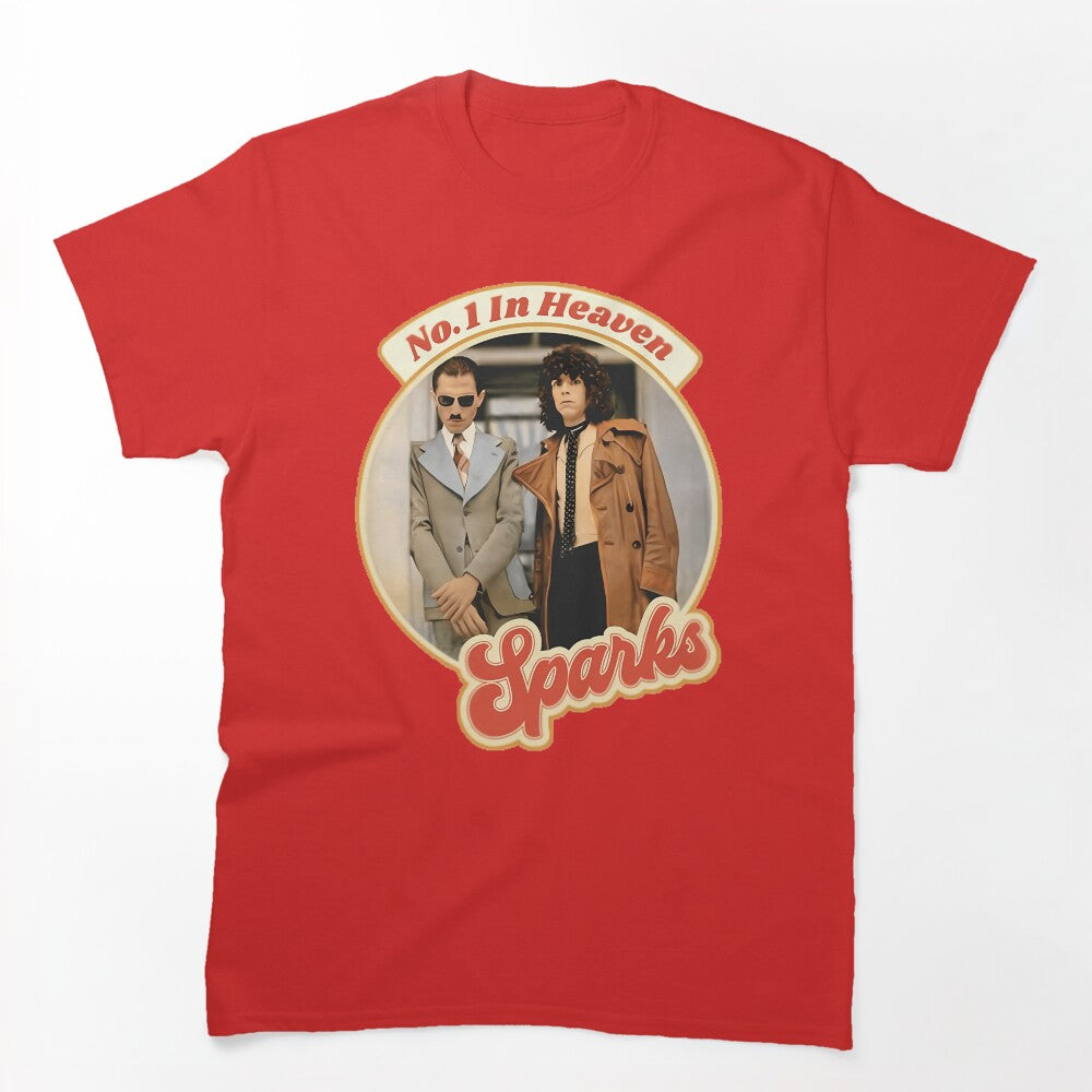 Two Men Duo In Oval Frame Shirt