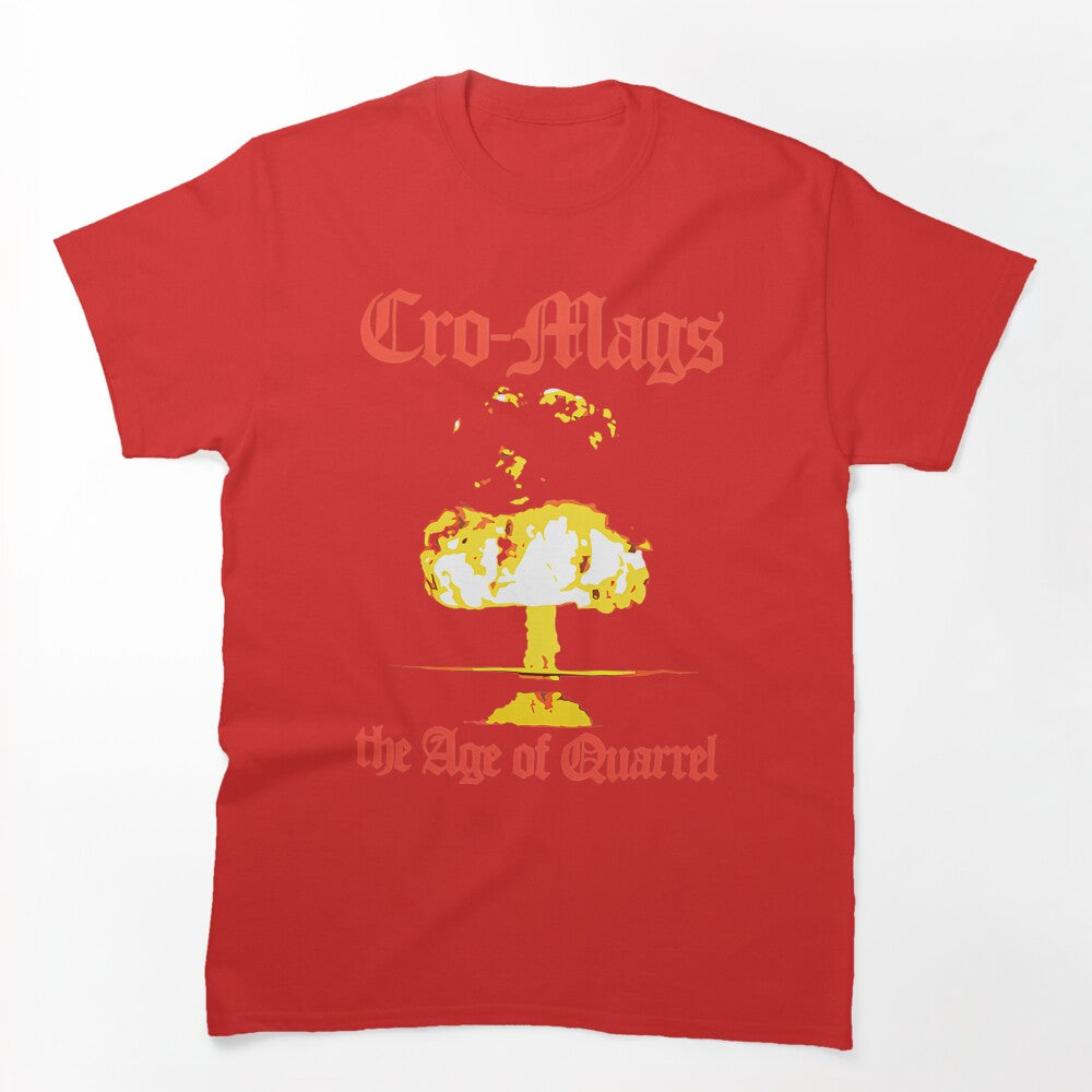 Cro-Mags Inspired The Age Of Quarrel Hardcore Punk Band Artwork Shirt