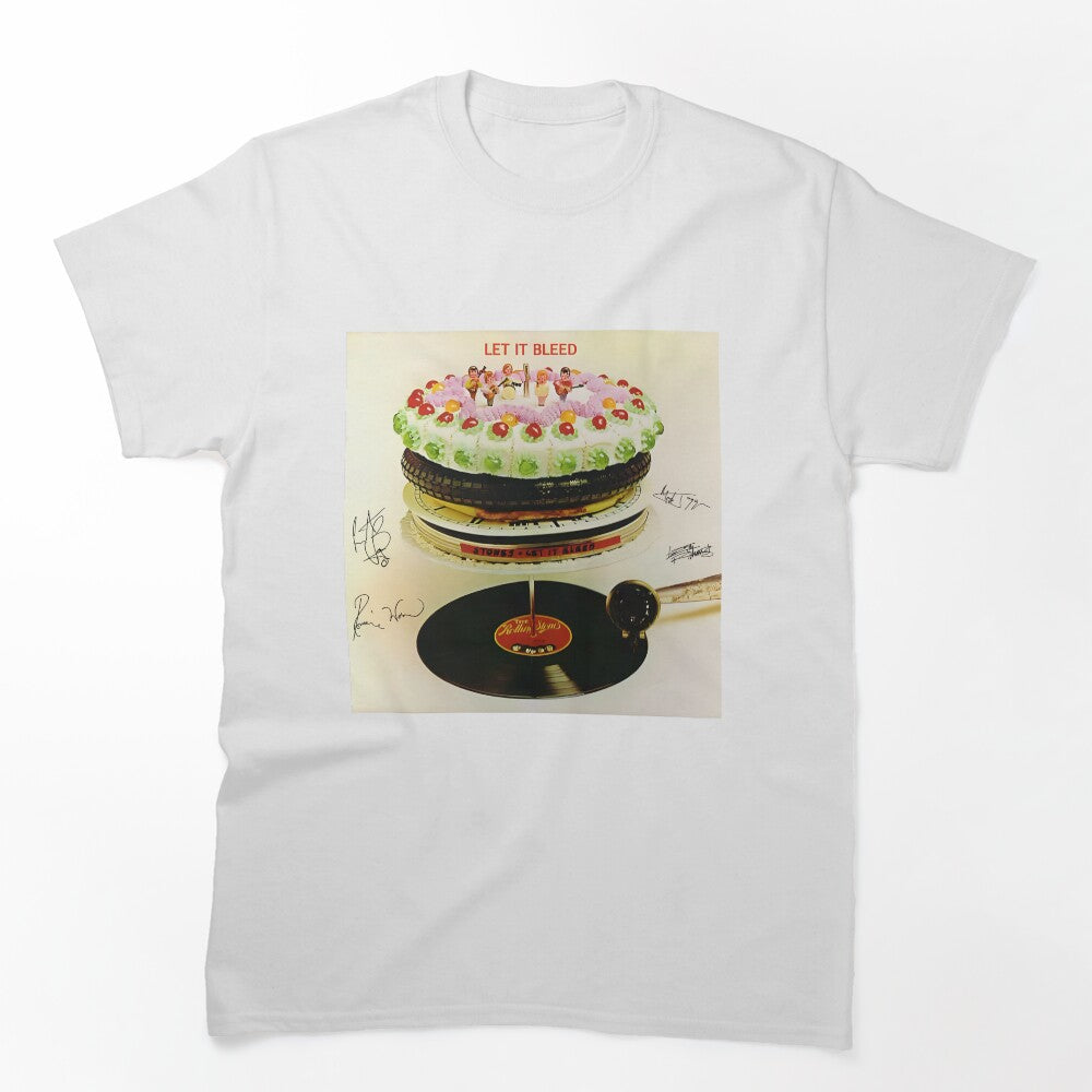 Let It Bleed Album Birthday Cake Shirt