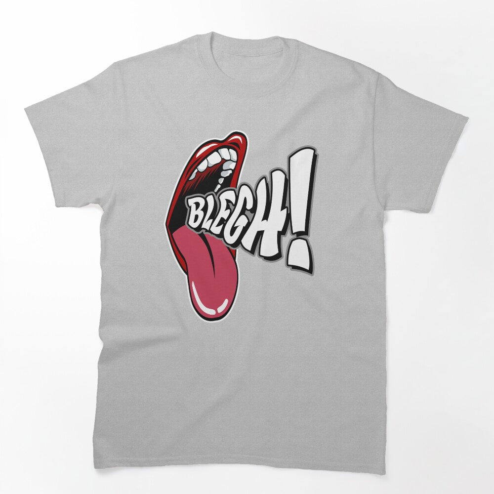 Blegh Lips Scream Metalcore Fan For Metalheads Shirt