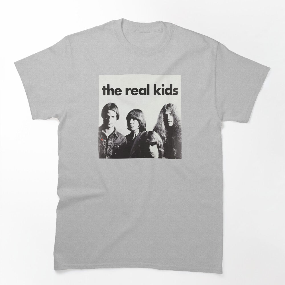 The Real Kids Black White The Real Kids Shirt