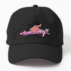 Vice City Girl Retro 80s Miami Aesthetic GTA Inspired Neon Fan Art Hat
