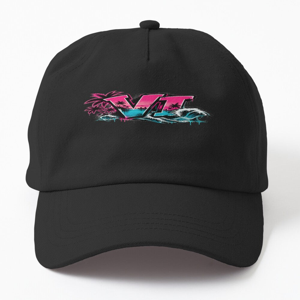 Vice City VI Graffiti Neon Beach Waves - GTA 6 Hat