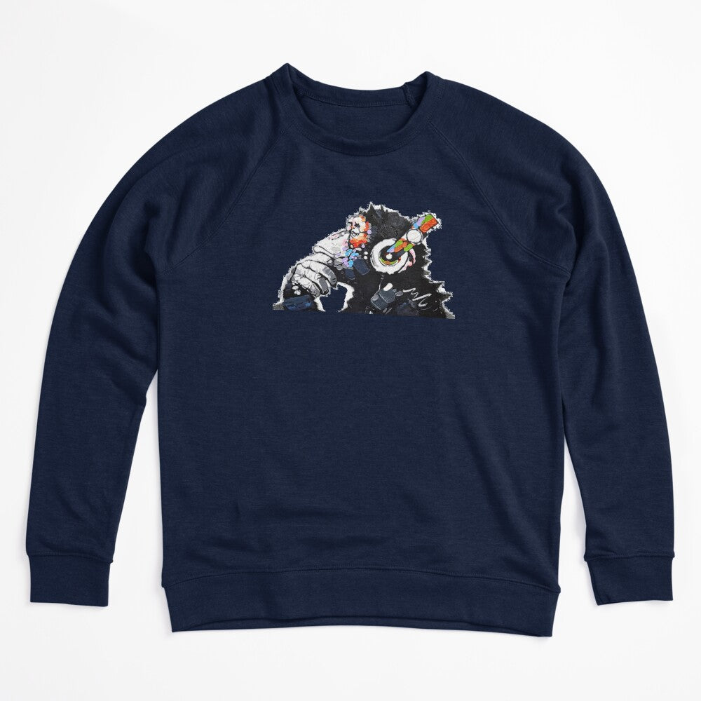 Banksy Funky Monkey DJ Headphones Graffiti Street Art Shirt