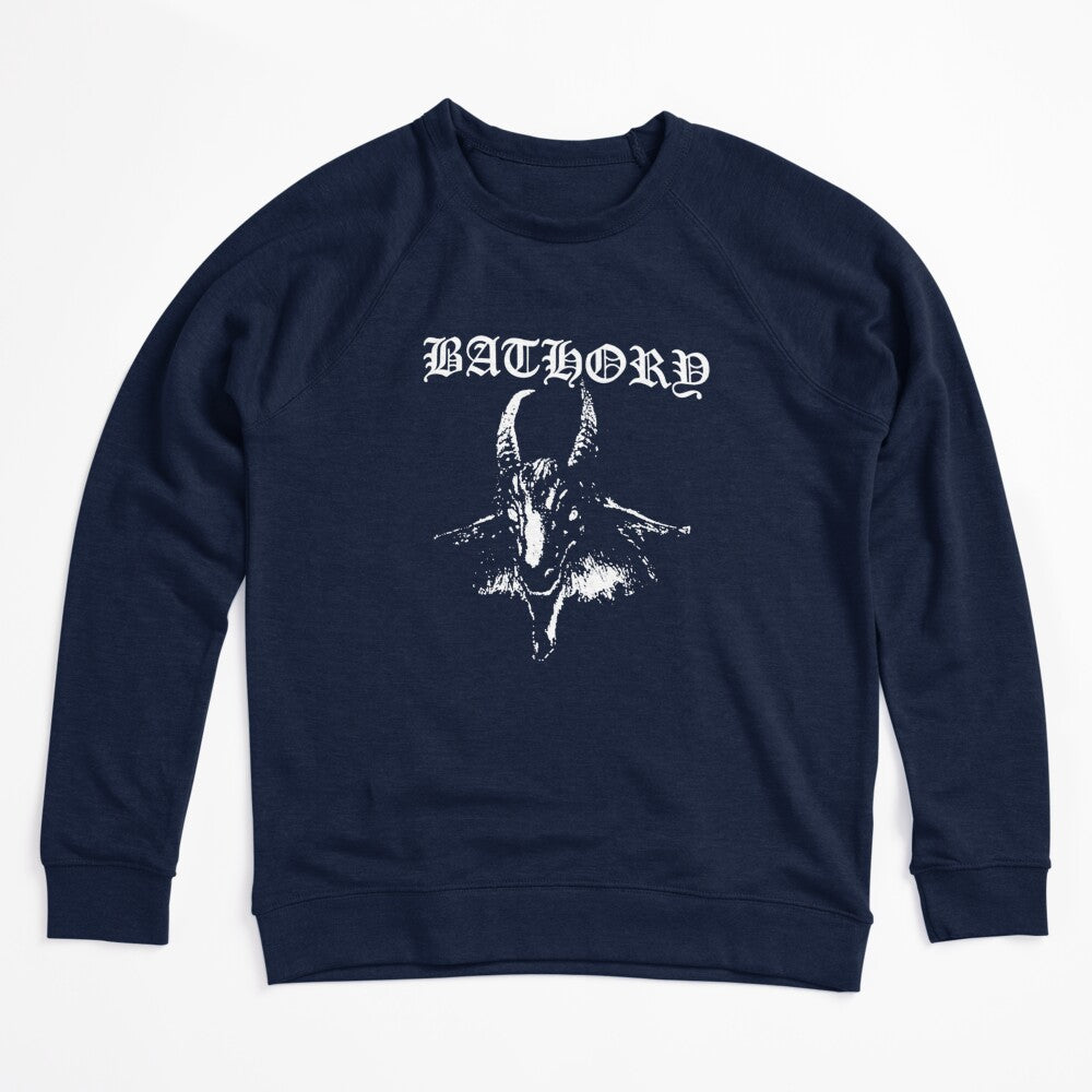 Bathory Band Vintage Goat Black Metal Shirt
