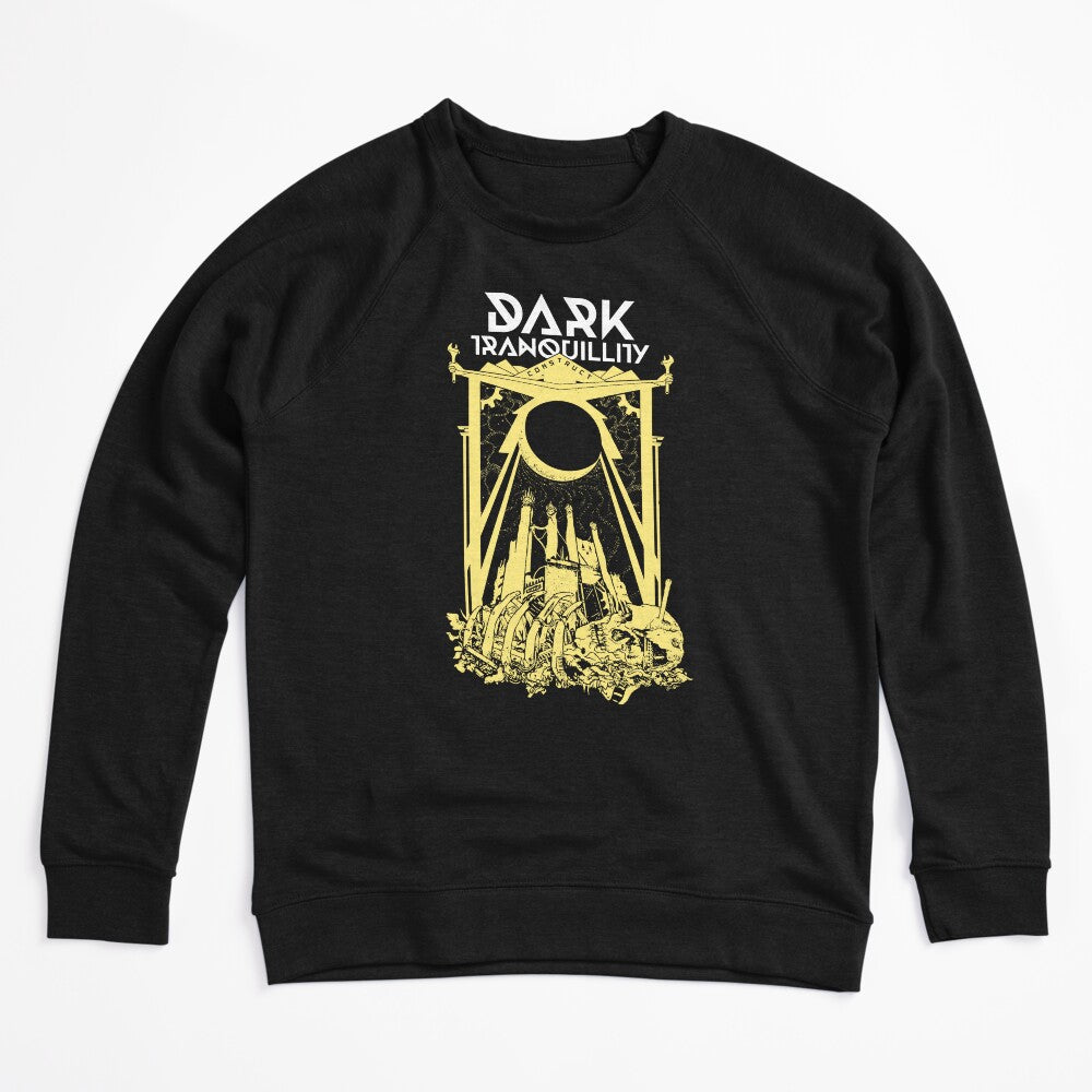 White Typography Gothic Metal Shirt