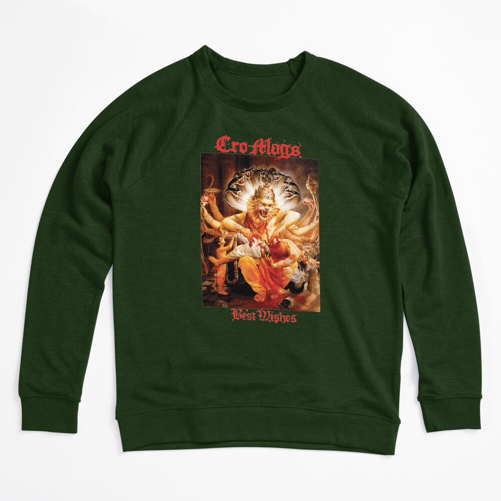 Cro-Mags Inspired Best Wishes Vintage Hardcore Punk Design Shirt