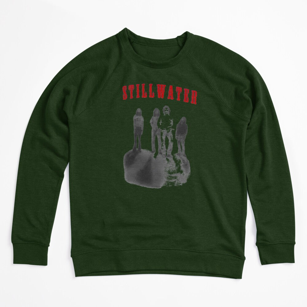 Stillwater Band Red Typography Silhouetted Members Artwork Shirt