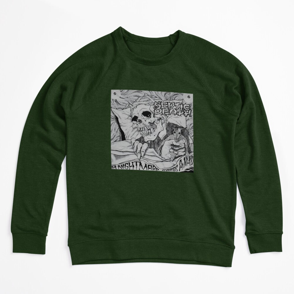 Pushead Septic Death A Nightmare Takes A Nap Skeleton Shirt