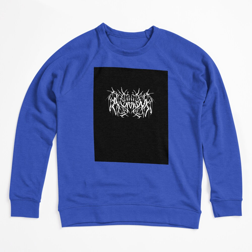 Autism Death Metal White Text Shirt