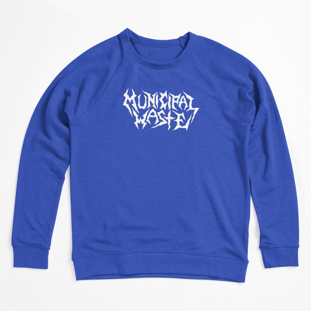 Typography Crossover Thrash Band White Shirt