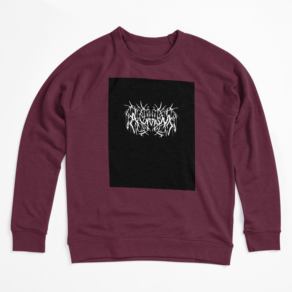 Autism Death Metal White Text Shirt