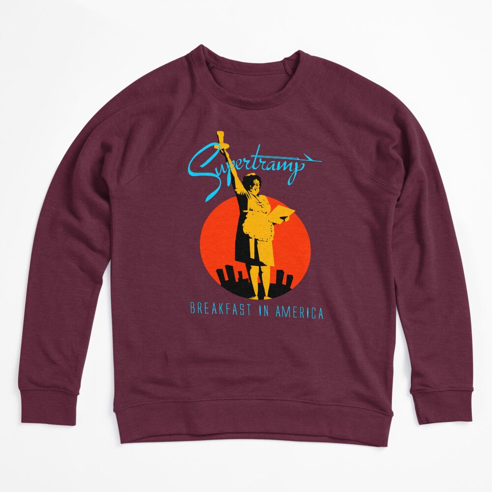 Supertramp Breakfast In America Orange Clear Shirt