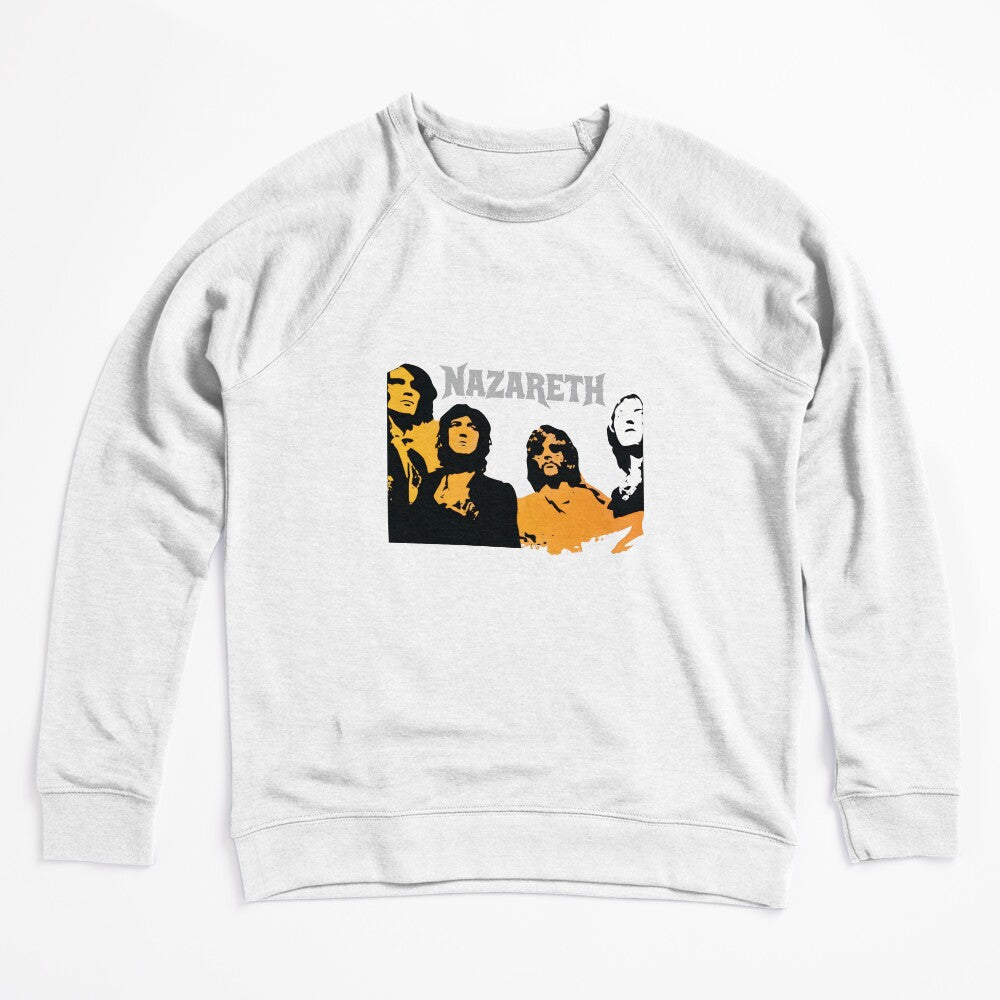 Retro Rock Band Orange Graphic Style Shirt