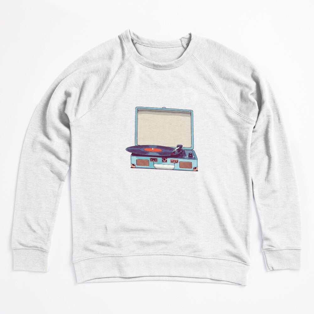 Blue Vinyl Record Player Shirt